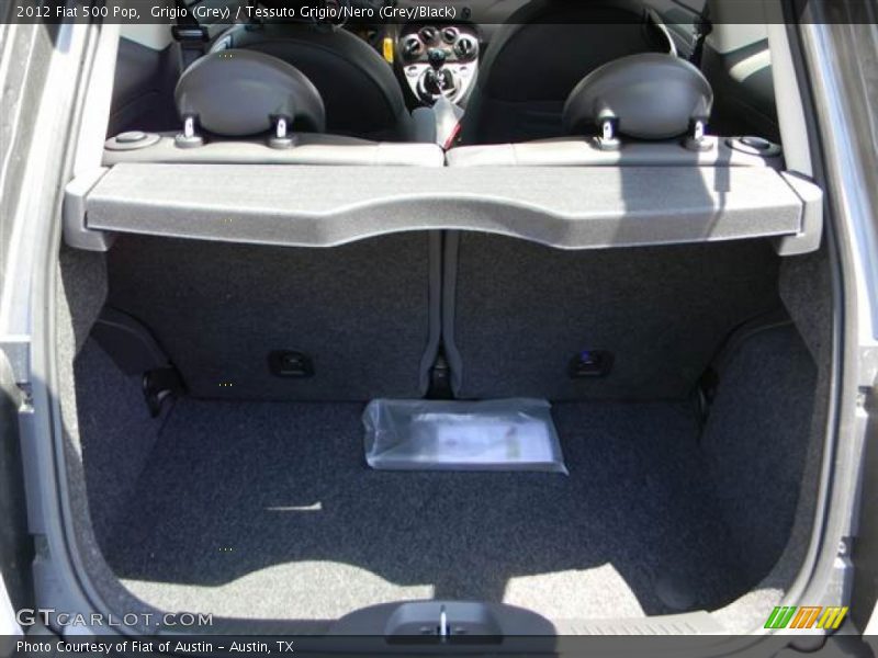 Grigio (Grey) / Tessuto Grigio/Nero (Grey/Black) 2012 Fiat 500 Pop