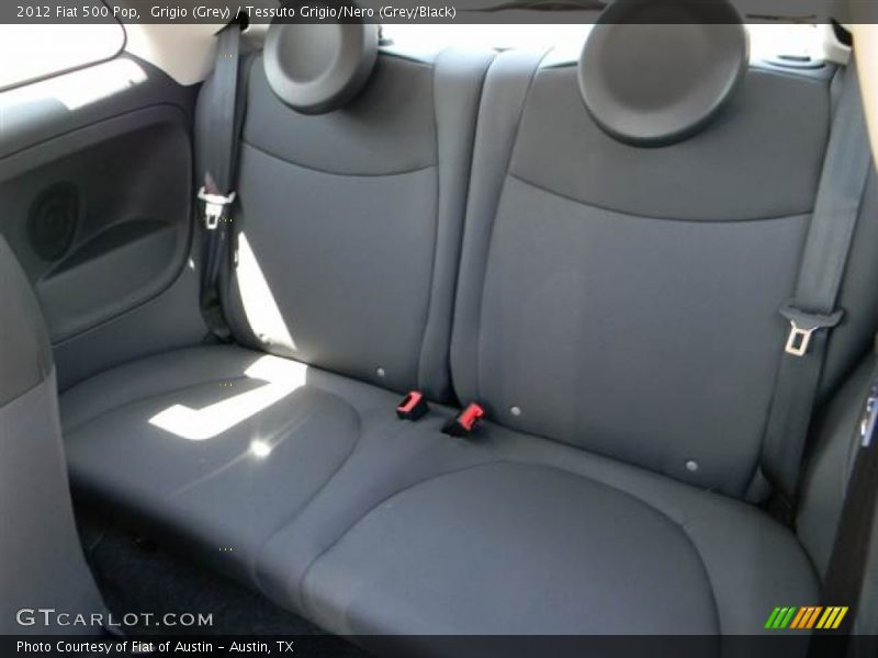 Grigio (Grey) / Tessuto Grigio/Nero (Grey/Black) 2012 Fiat 500 Pop