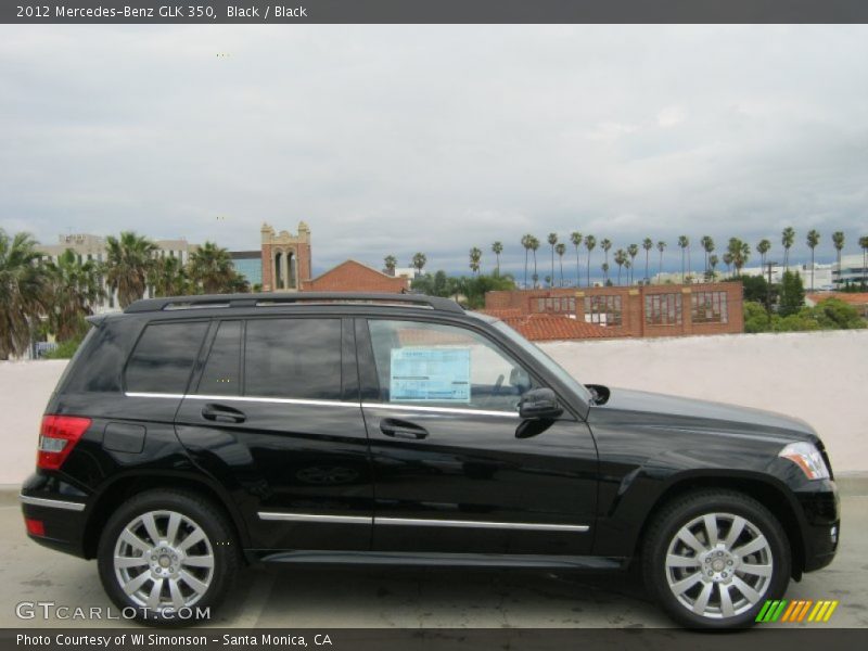 Black / Black 2012 Mercedes-Benz GLK 350