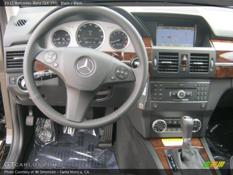Black / Black 2012 Mercedes-Benz GLK 350