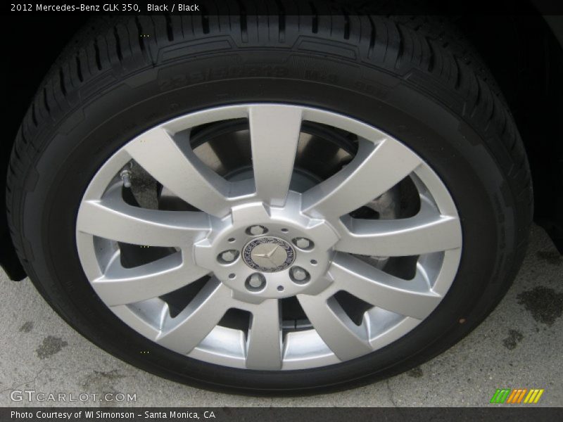 Black / Black 2012 Mercedes-Benz GLK 350