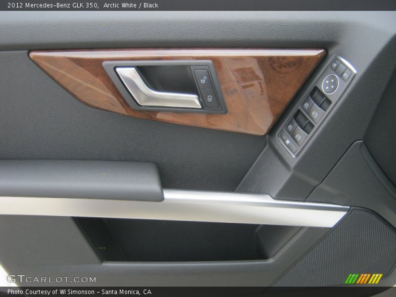 Arctic White / Black 2012 Mercedes-Benz GLK 350