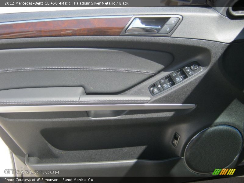 Paladium Silver Metallic / Black 2012 Mercedes-Benz GL 450 4Matic
