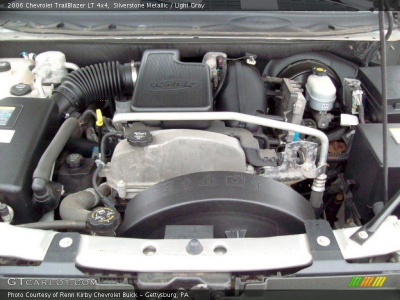 Silverstone Metallic / Light Gray 2006 Chevrolet TrailBlazer LT 4x4