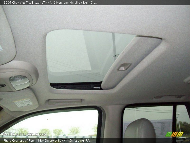 Silverstone Metallic / Light Gray 2006 Chevrolet TrailBlazer LT 4x4
