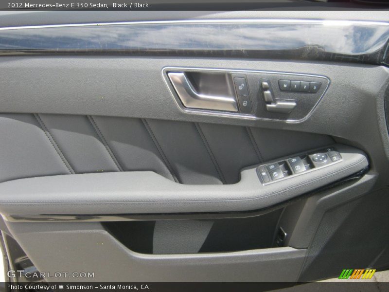 Black / Black 2012 Mercedes-Benz E 350 Sedan