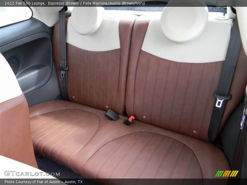 Rear Seat of 2012 500 Lounge