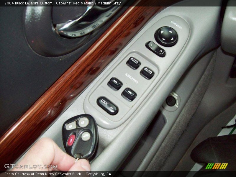 Cabernet Red Metallic / Medium Gray 2004 Buick LeSabre Custom