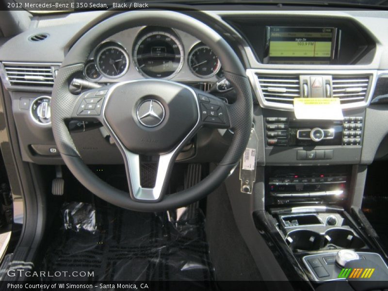 Black / Black 2012 Mercedes-Benz E 350 Sedan