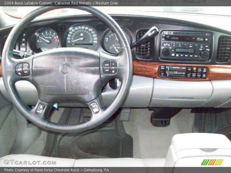 Cabernet Red Metallic / Medium Gray 2004 Buick LeSabre Custom