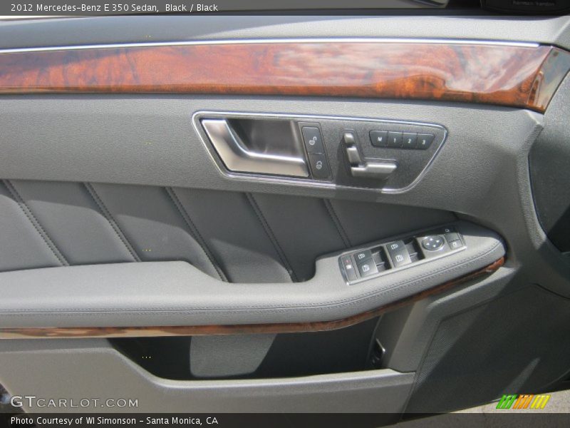 Black / Black 2012 Mercedes-Benz E 350 Sedan