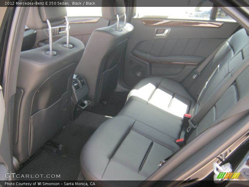 Black / Black 2012 Mercedes-Benz E 350 Sedan