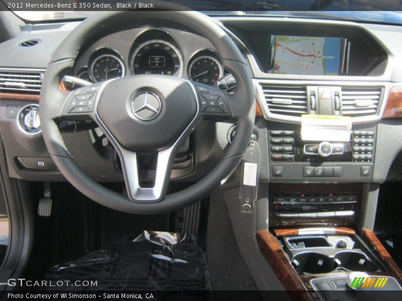 Black / Black 2012 Mercedes-Benz E 350 Sedan
