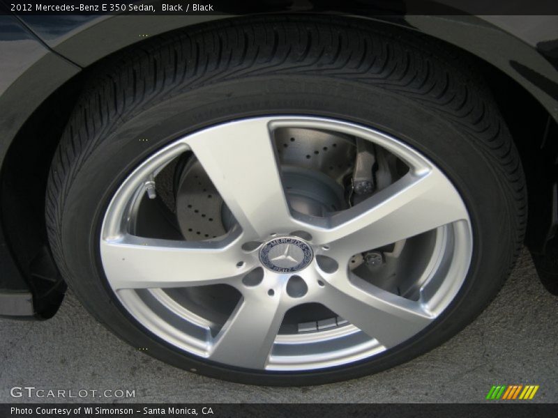Black / Black 2012 Mercedes-Benz E 350 Sedan