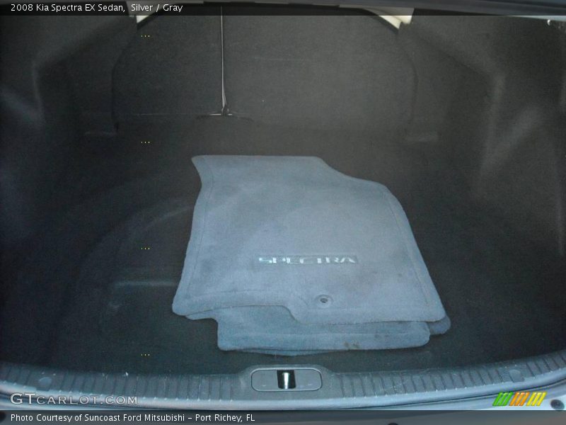 Silver / Gray 2008 Kia Spectra EX Sedan