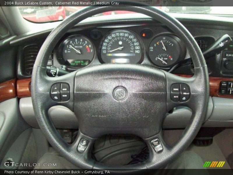 Cabernet Red Metallic / Medium Gray 2004 Buick LeSabre Custom