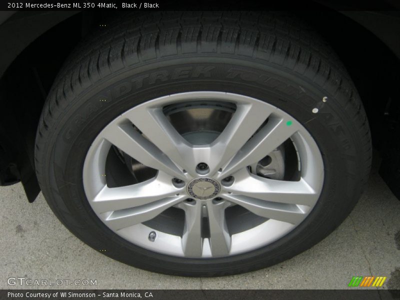 Black / Black 2012 Mercedes-Benz ML 350 4Matic