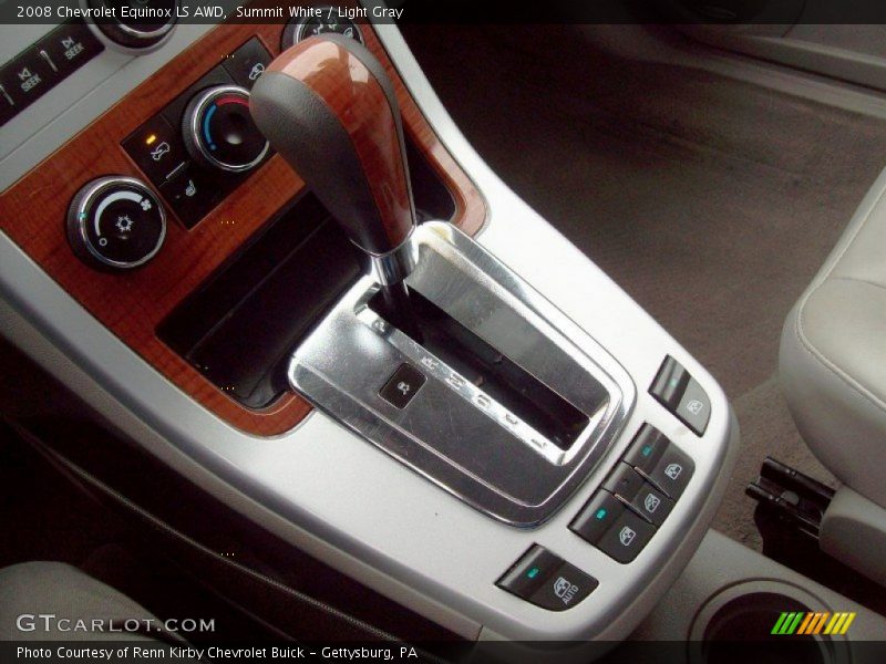 Summit White / Light Gray 2008 Chevrolet Equinox LS AWD