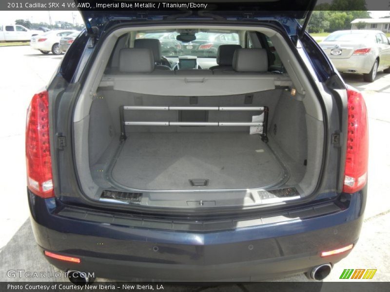 Imperial Blue Metallic / Titanium/Ebony 2011 Cadillac SRX 4 V6 AWD