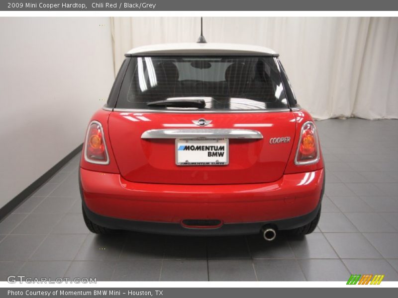 Chili Red / Black/Grey 2009 Mini Cooper Hardtop