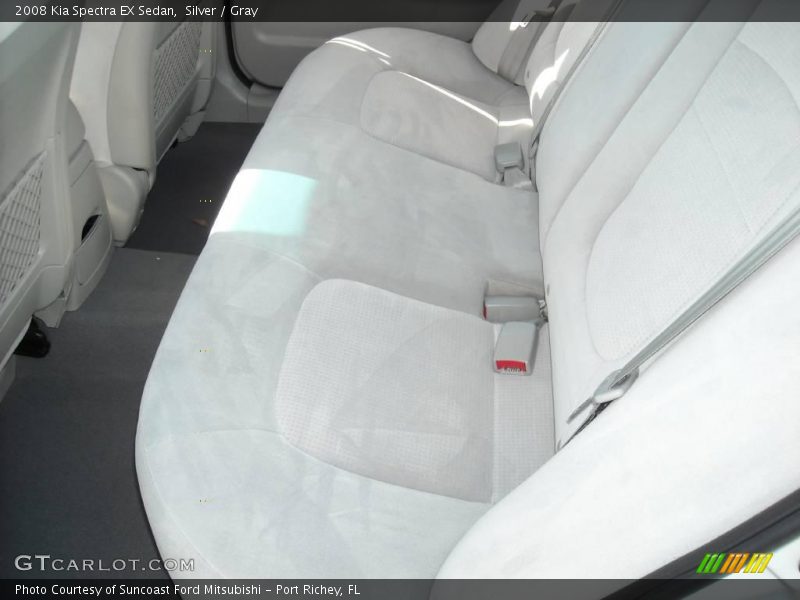 Silver / Gray 2008 Kia Spectra EX Sedan