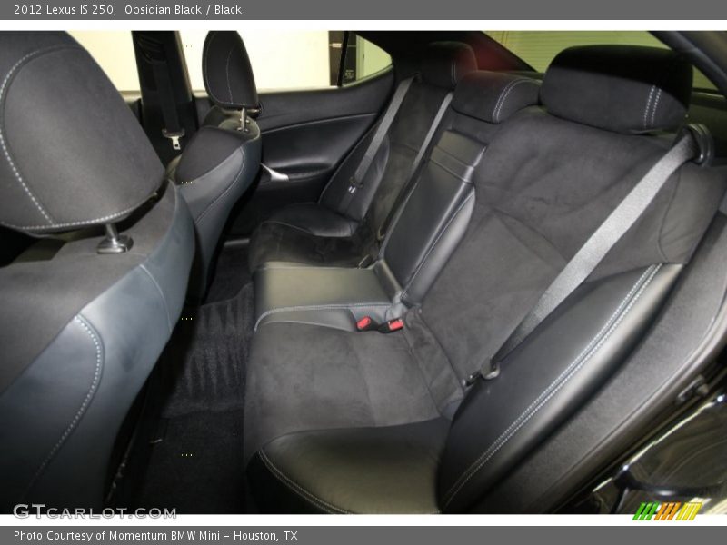 Obsidian Black / Black 2012 Lexus IS 250
