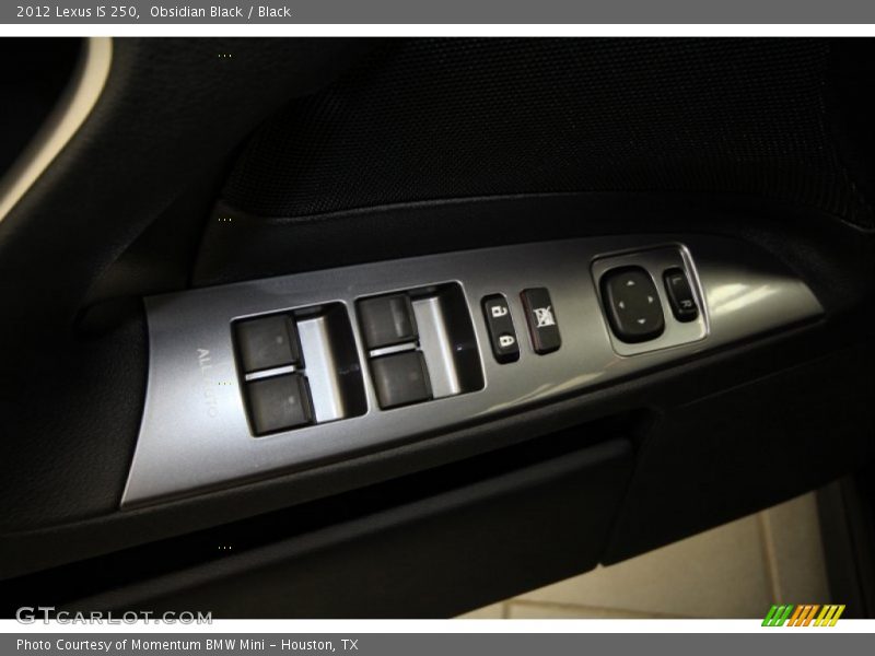 Obsidian Black / Black 2012 Lexus IS 250