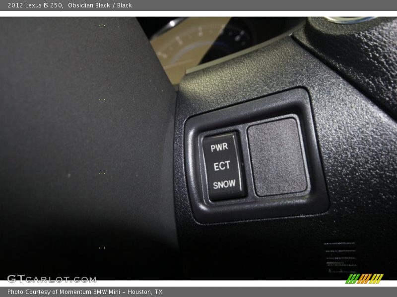 Obsidian Black / Black 2012 Lexus IS 250