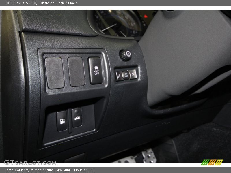 Obsidian Black / Black 2012 Lexus IS 250