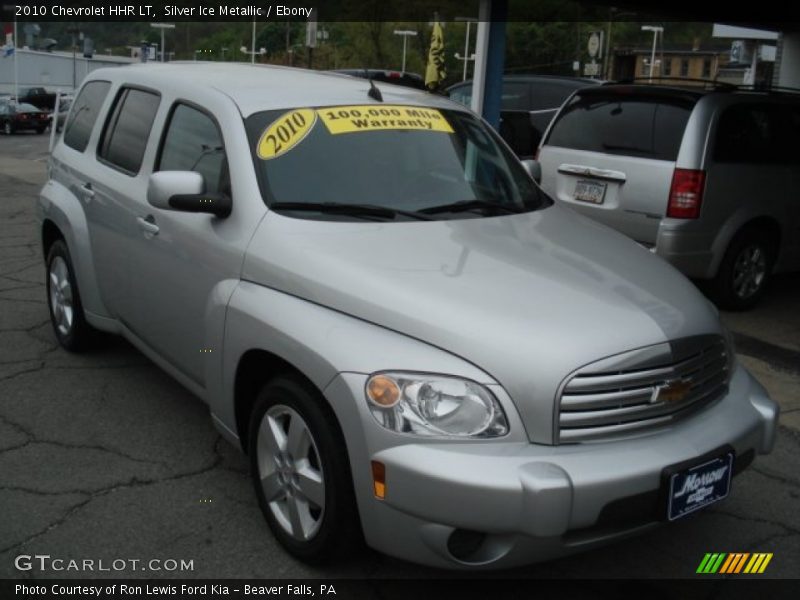 Silver Ice Metallic / Ebony 2010 Chevrolet HHR LT