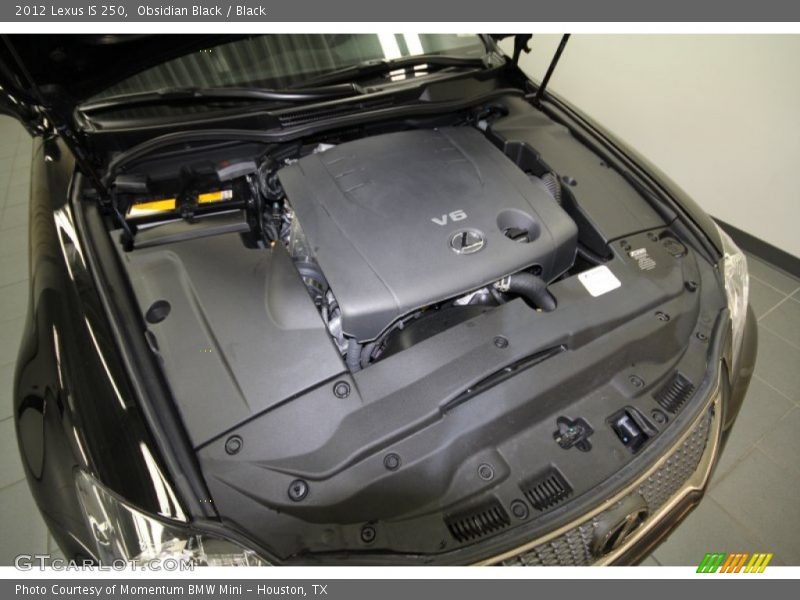 Obsidian Black / Black 2012 Lexus IS 250