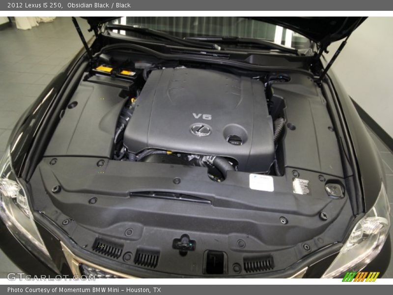 Obsidian Black / Black 2012 Lexus IS 250