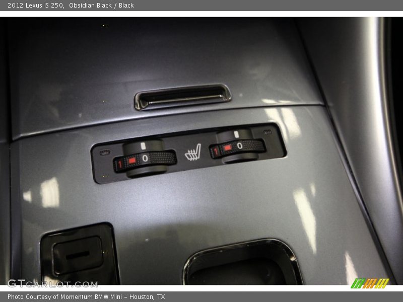 Obsidian Black / Black 2012 Lexus IS 250