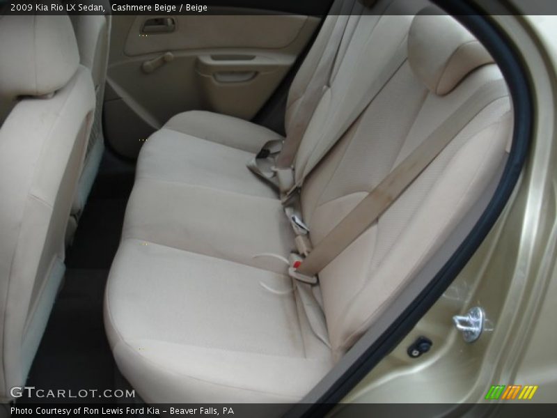 Cashmere Beige / Beige 2009 Kia Rio LX Sedan