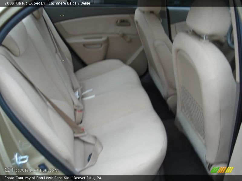 Cashmere Beige / Beige 2009 Kia Rio LX Sedan