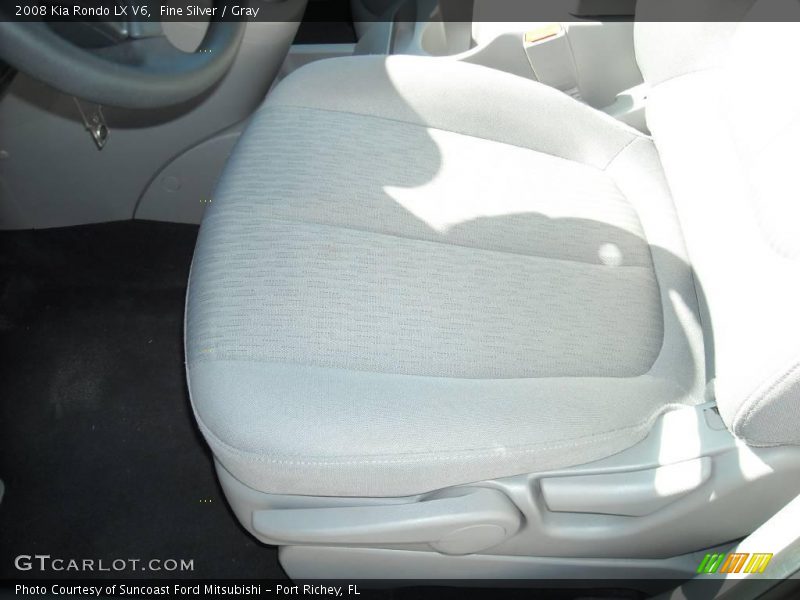 Fine Silver / Gray 2008 Kia Rondo LX V6