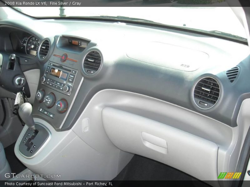 Fine Silver / Gray 2008 Kia Rondo LX V6
