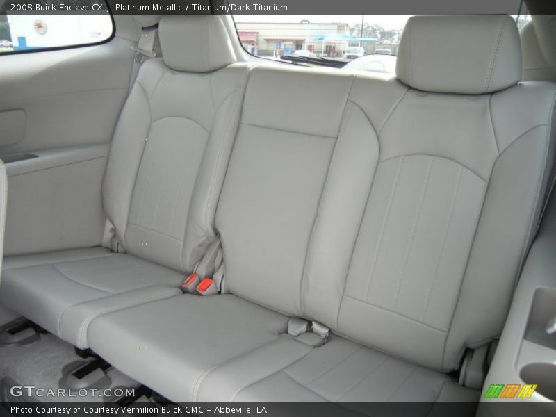 Platinum Metallic / Titanium/Dark Titanium 2008 Buick Enclave CXL