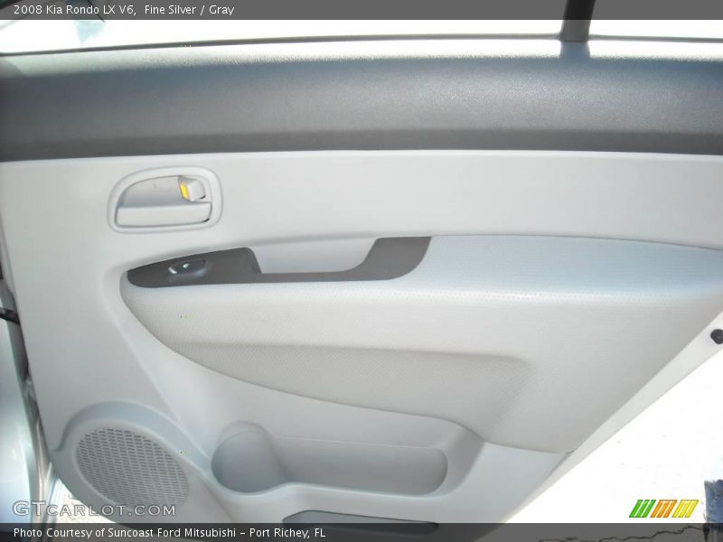 Fine Silver / Gray 2008 Kia Rondo LX V6