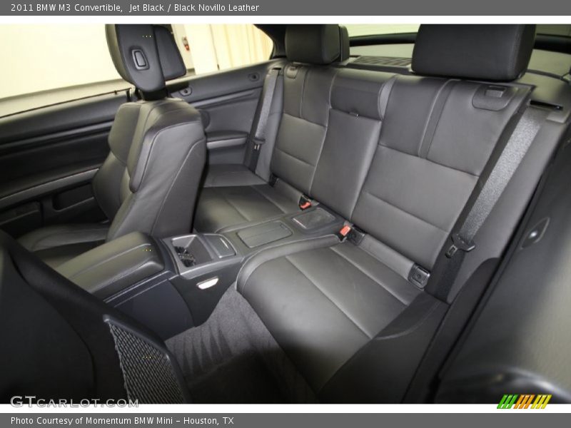 Rear Seat of 2011 M3 Convertible