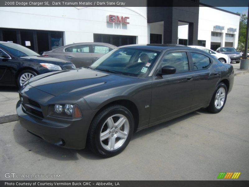 Dark Titanium Metallic / Dark Slate Gray 2008 Dodge Charger SE