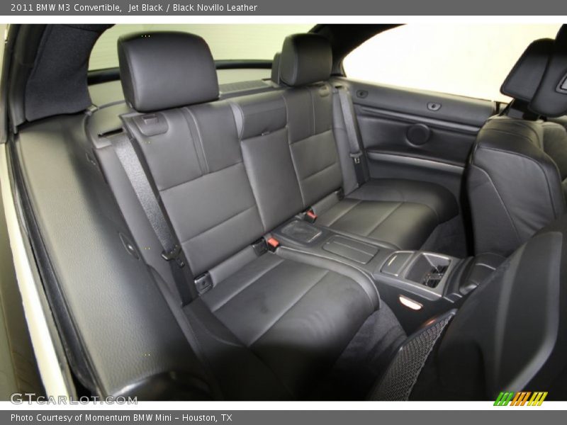 Rear Seat of 2011 M3 Convertible