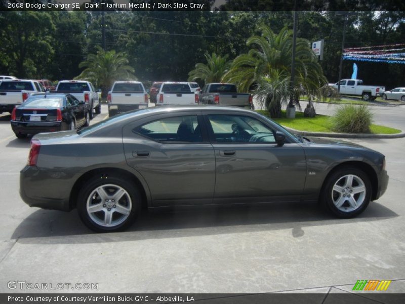 Dark Titanium Metallic / Dark Slate Gray 2008 Dodge Charger SE