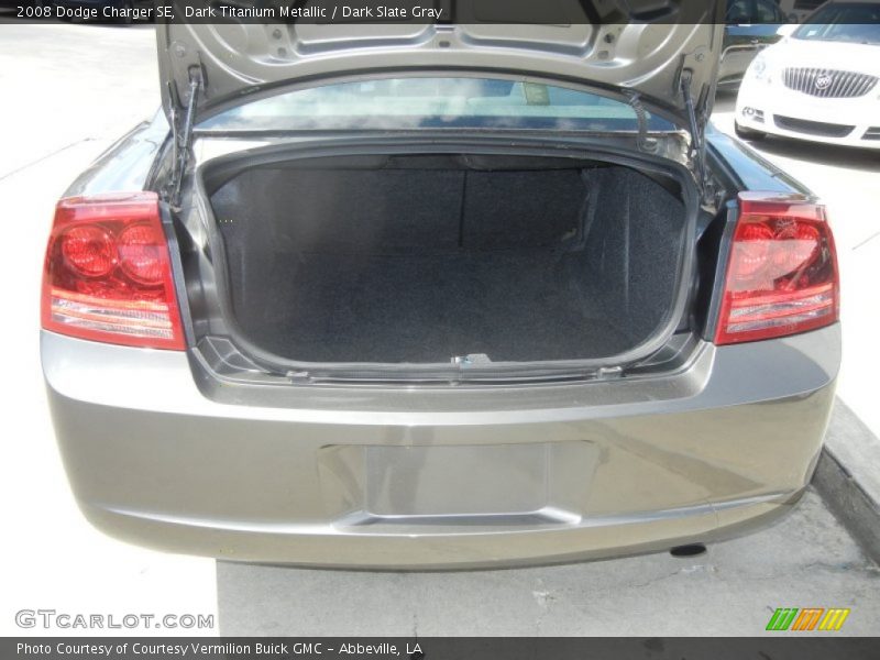 Dark Titanium Metallic / Dark Slate Gray 2008 Dodge Charger SE
