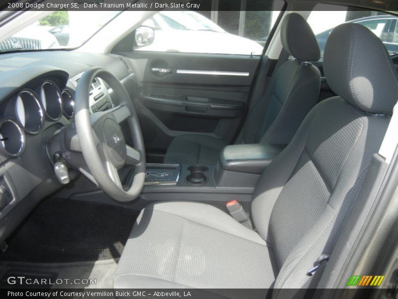 Dark Titanium Metallic / Dark Slate Gray 2008 Dodge Charger SE