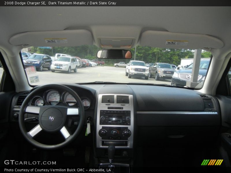 Dark Titanium Metallic / Dark Slate Gray 2008 Dodge Charger SE