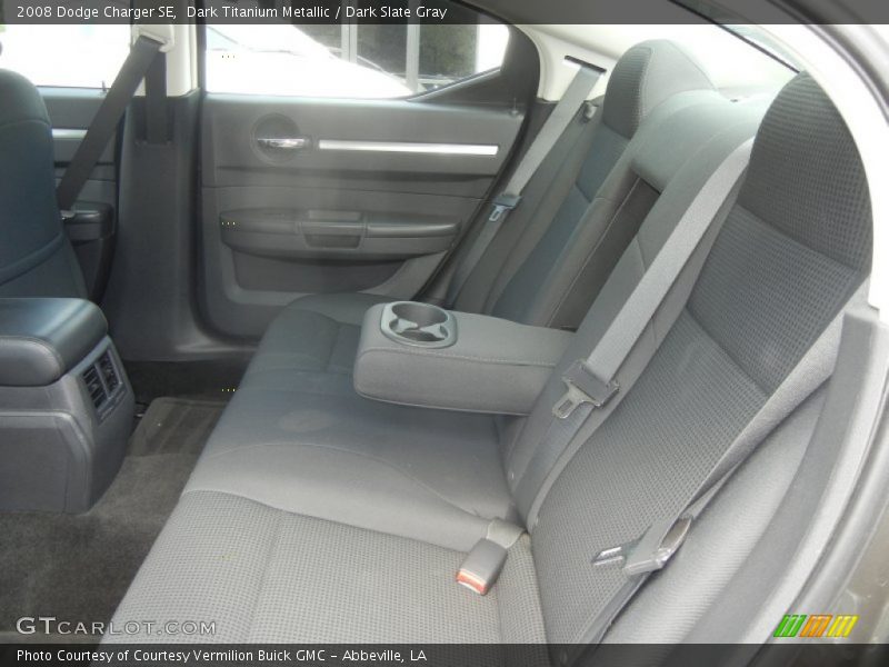 Dark Titanium Metallic / Dark Slate Gray 2008 Dodge Charger SE