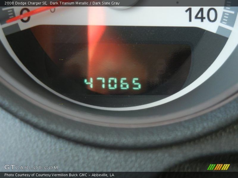 Dark Titanium Metallic / Dark Slate Gray 2008 Dodge Charger SE
