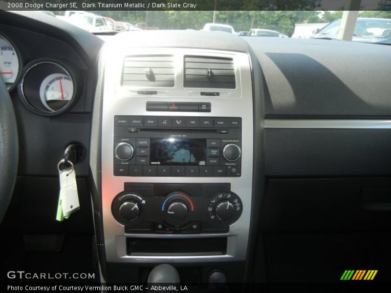 Dark Titanium Metallic / Dark Slate Gray 2008 Dodge Charger SE