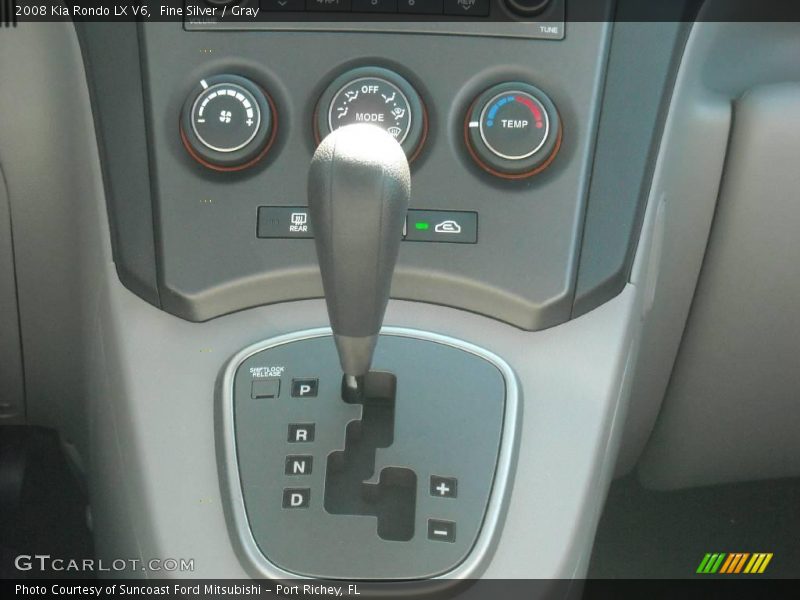 Fine Silver / Gray 2008 Kia Rondo LX V6